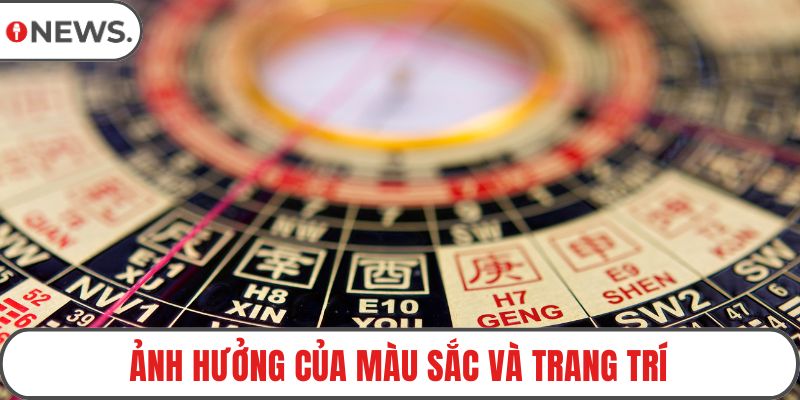 Ảnh hưởng của màu sắc và trang trí