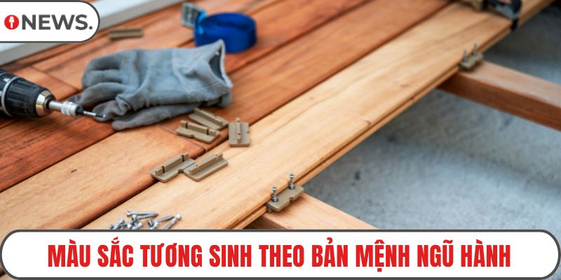 Màu sắc tương sinh theo bản mệnh ngũ hành